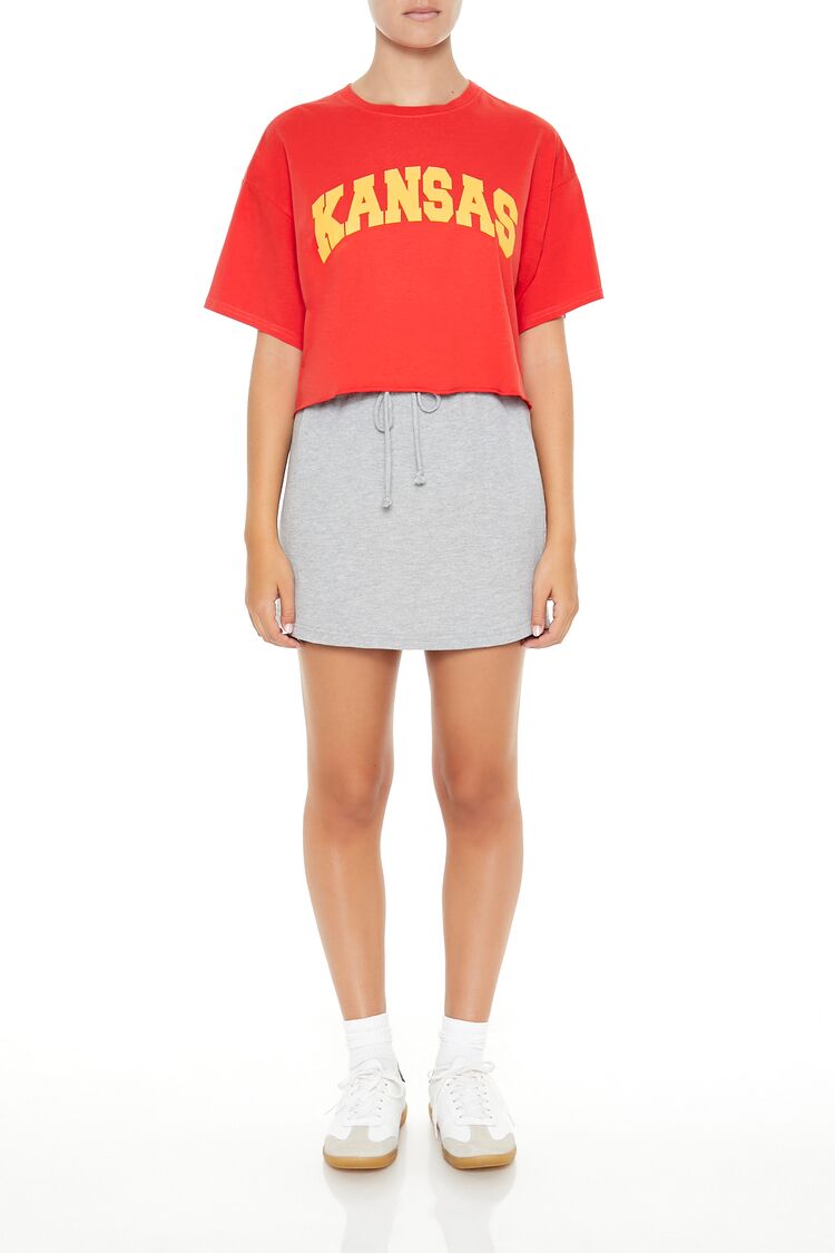 Kansas Graphic Cropped Tee - Image 2