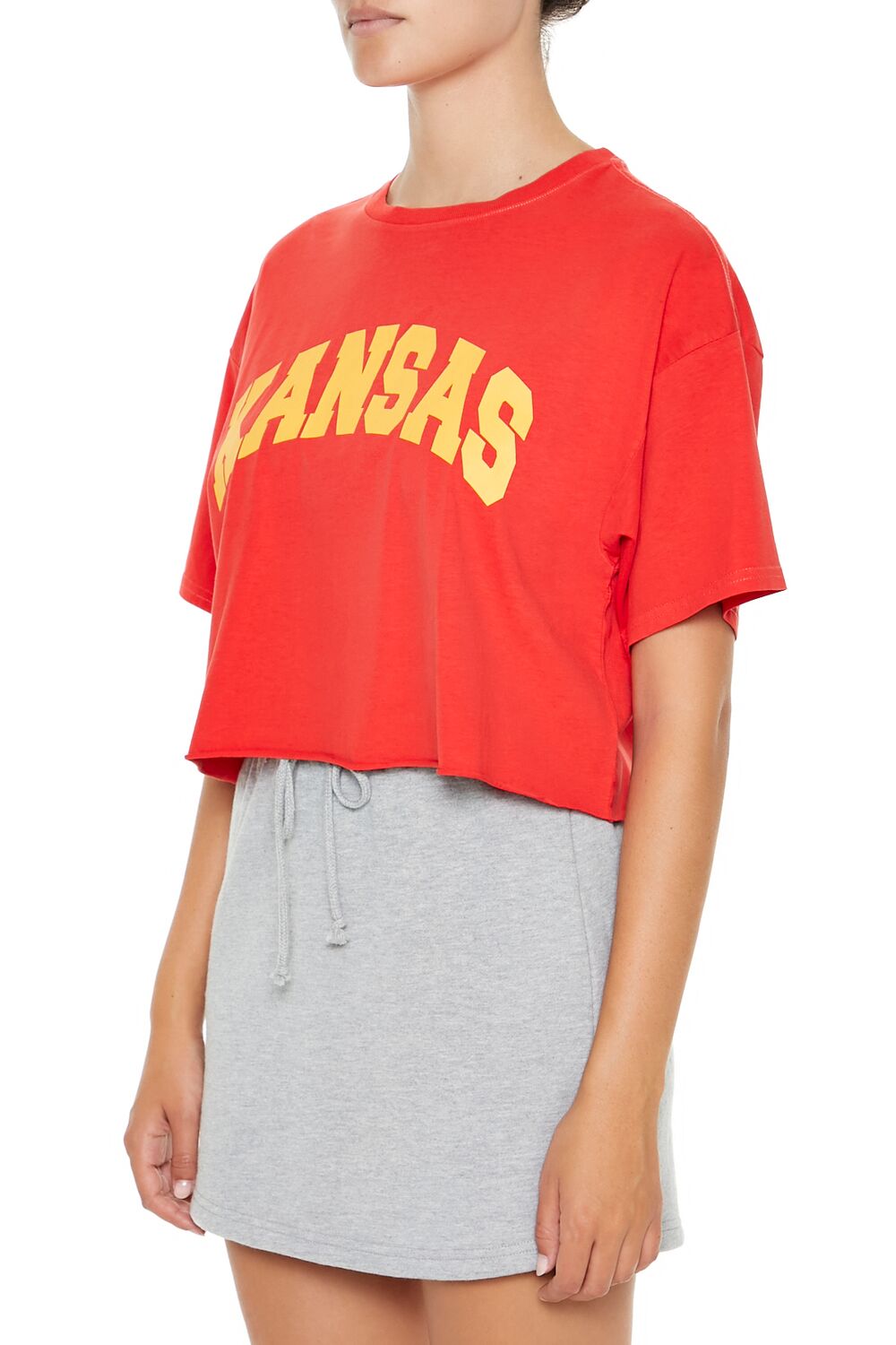 Kansas Graphic Cropped Tee - Image 4