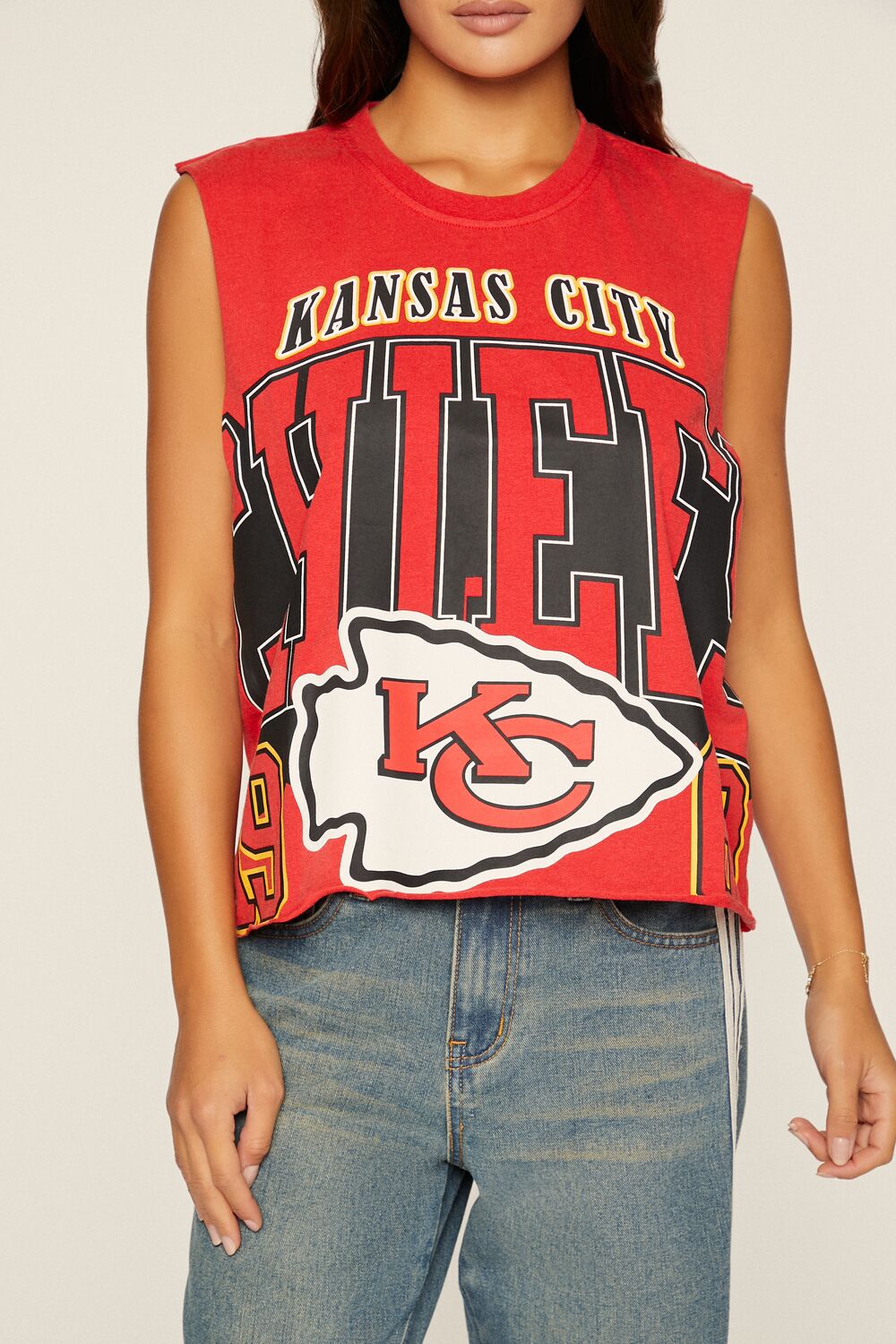 Kansas City Chiefs Graphic Muscle Tee - Image 3