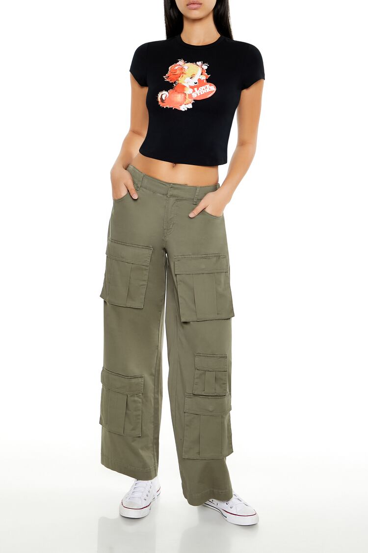 Love Stinks Graphic Baby Tee - Image 2