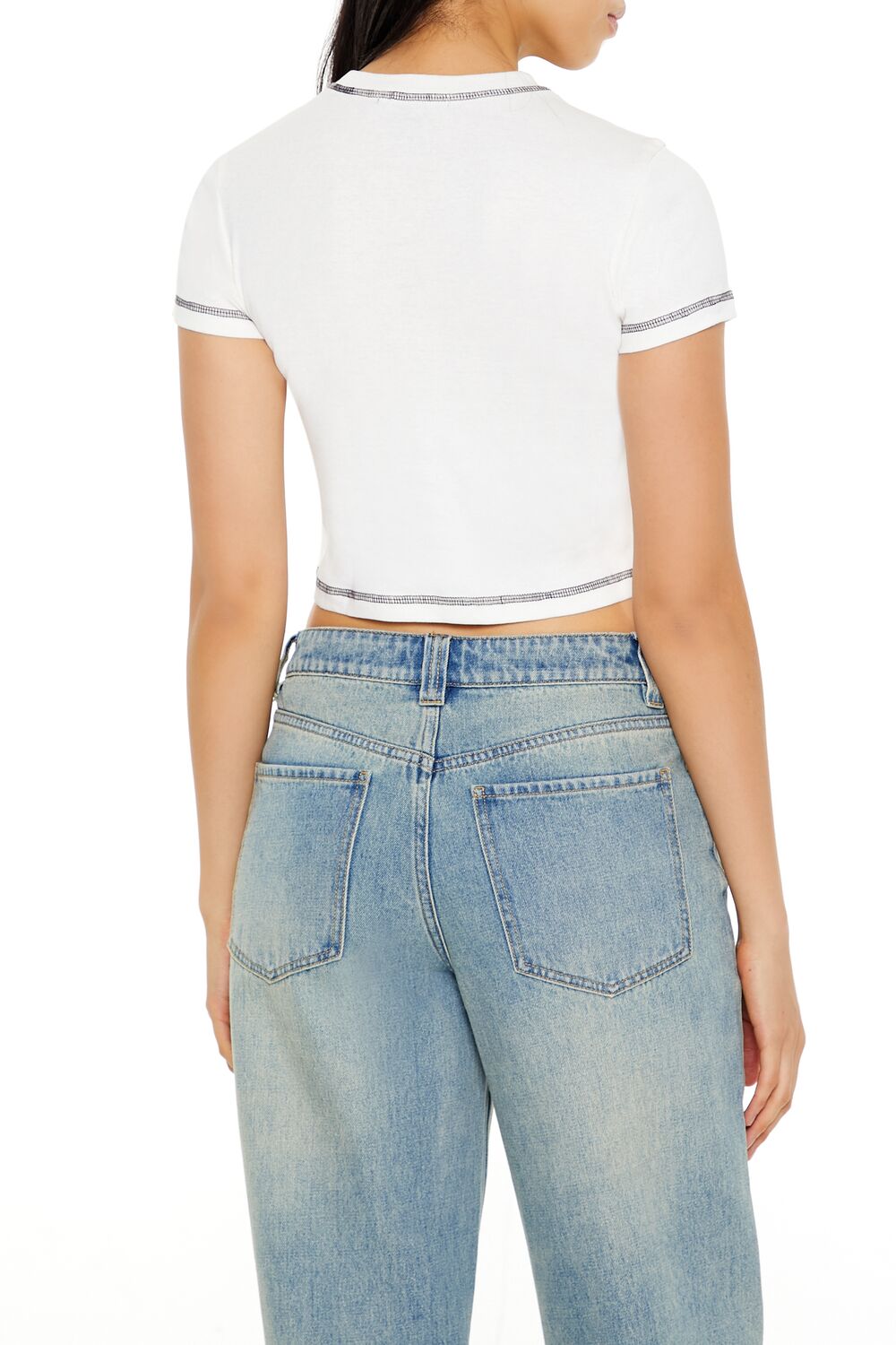 Bustier Graphic Baby Tee - Image 5