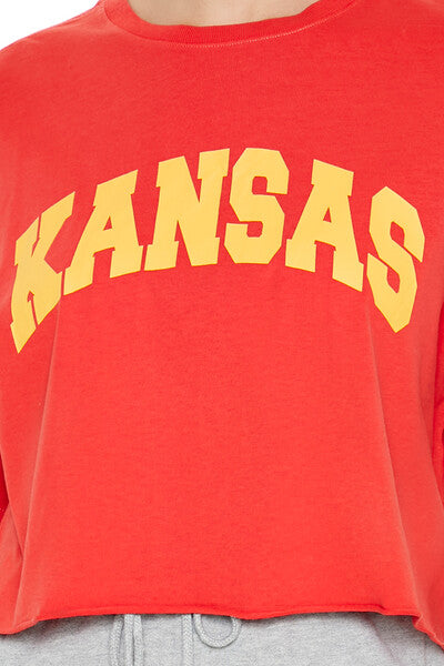 Kansas Graphic Cropped Tee - Image 3